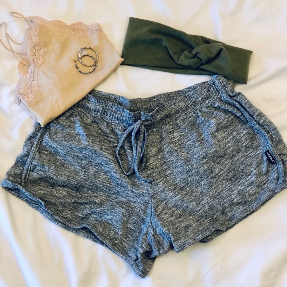 Gray Jockey shorts